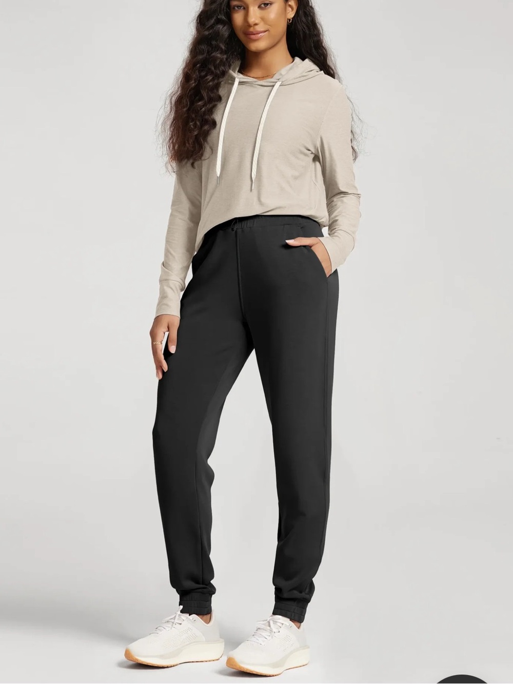 Ododos Charcoal Gray Modal Soft Joggers Medium